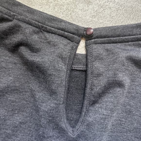 Le Lis Grey Knit Long Sleeved Short Romper Womens Medium - Picture 6 of 6